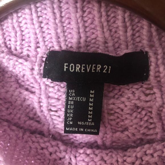 HOST PICK!! Forever 21 Cable Knit Cropped Sweater - Picture 6 of 6